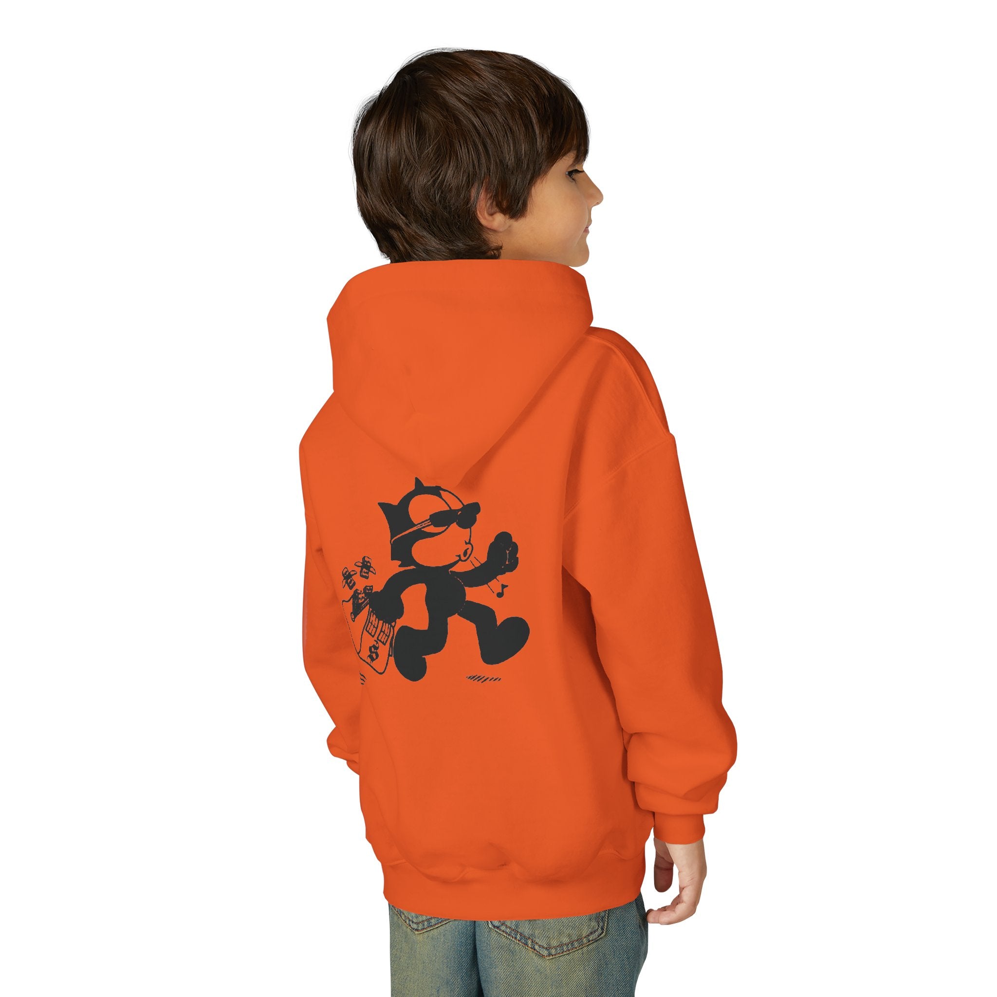 Sweat à capuche pour enfant— Motif chat