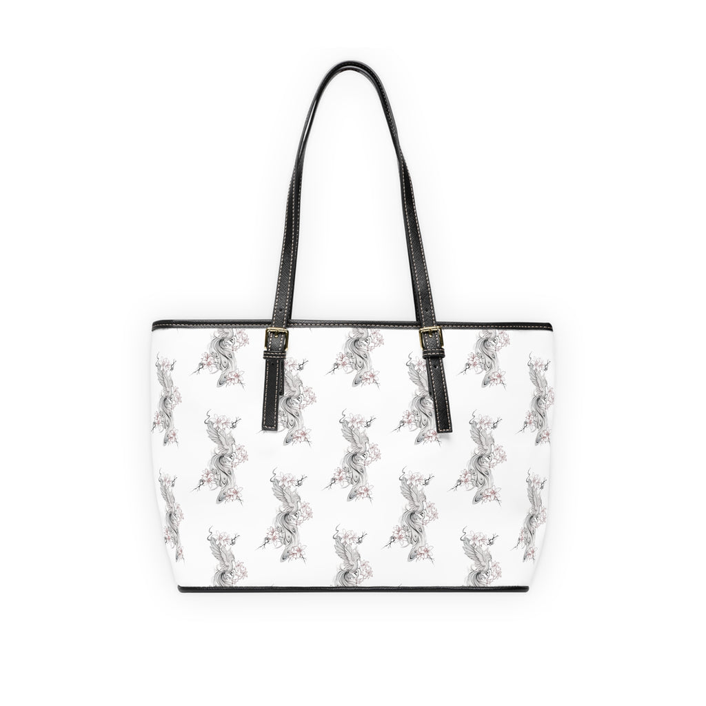 Sac bandoulière en cuir PU à motif floral