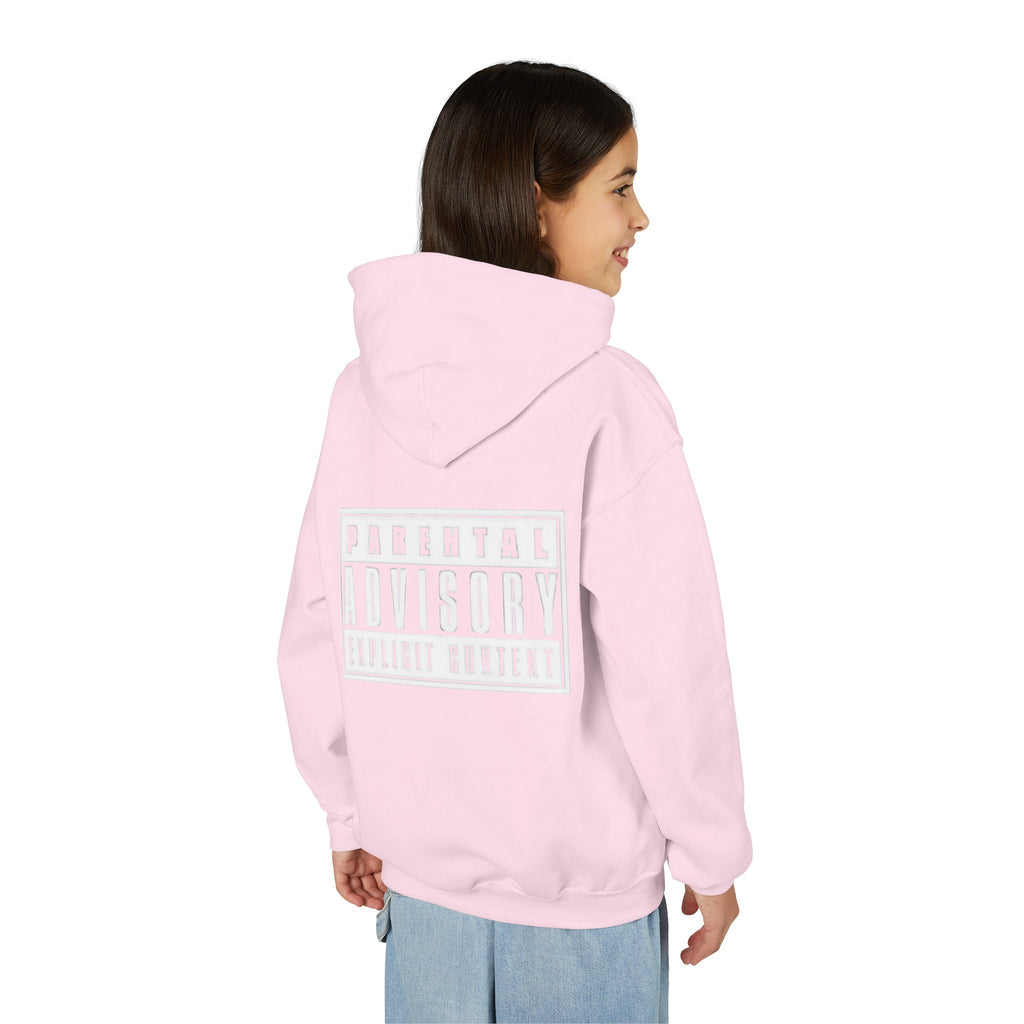 Sweat à capuche pour enfant 'Parental Advisory Explicit Content'
