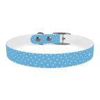 Collier pour chien à motif de patte bleue