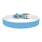 Collier pour chien à motif de patte bleue