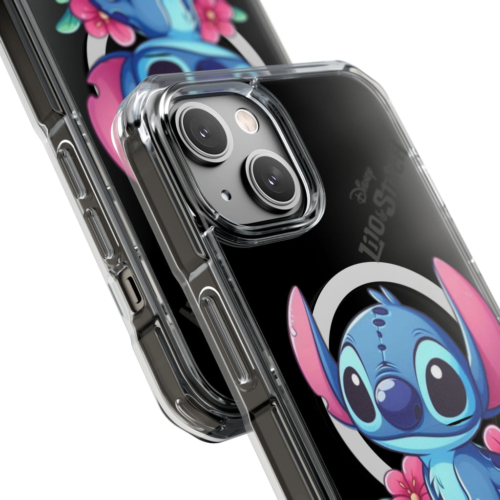 coque de telephone magnétique - lilo & Stitch - BeMine