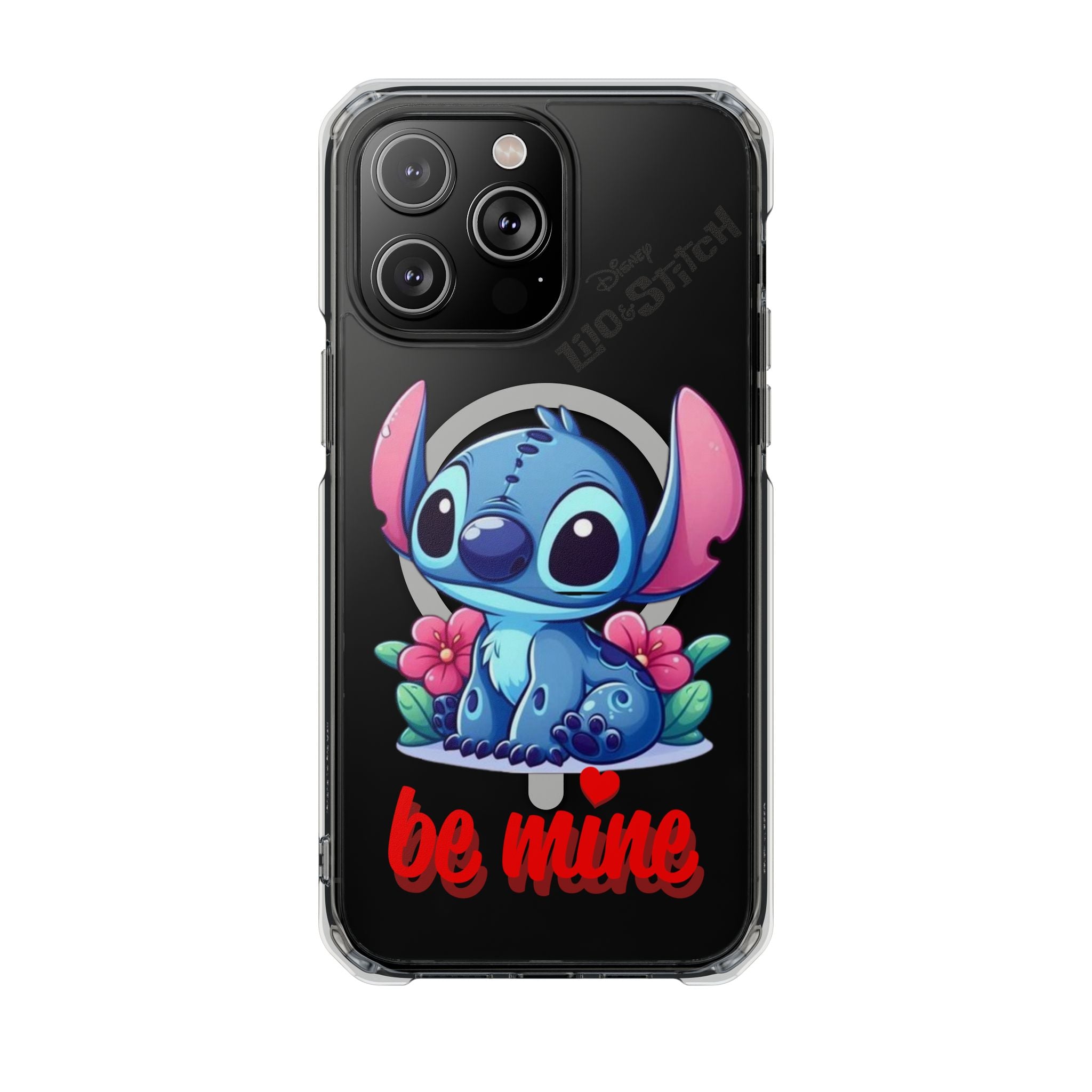 coque de telephone magnétique - lilo & Stitch - BeMine