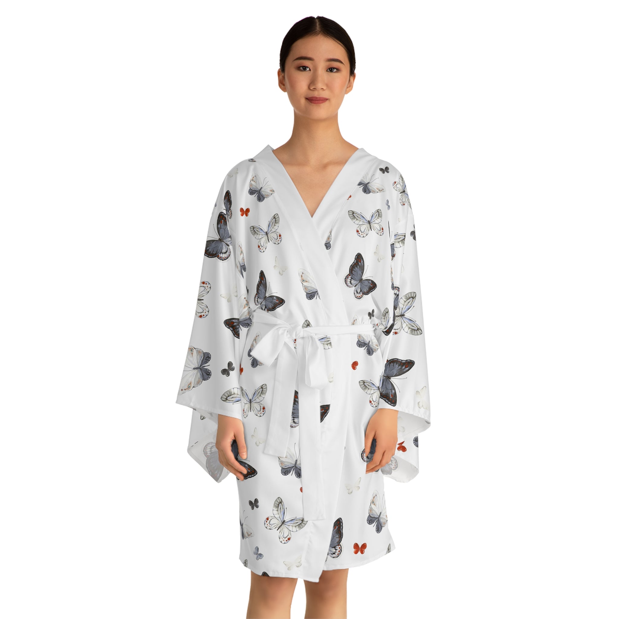 Robe kimono pour Femme à manches longues