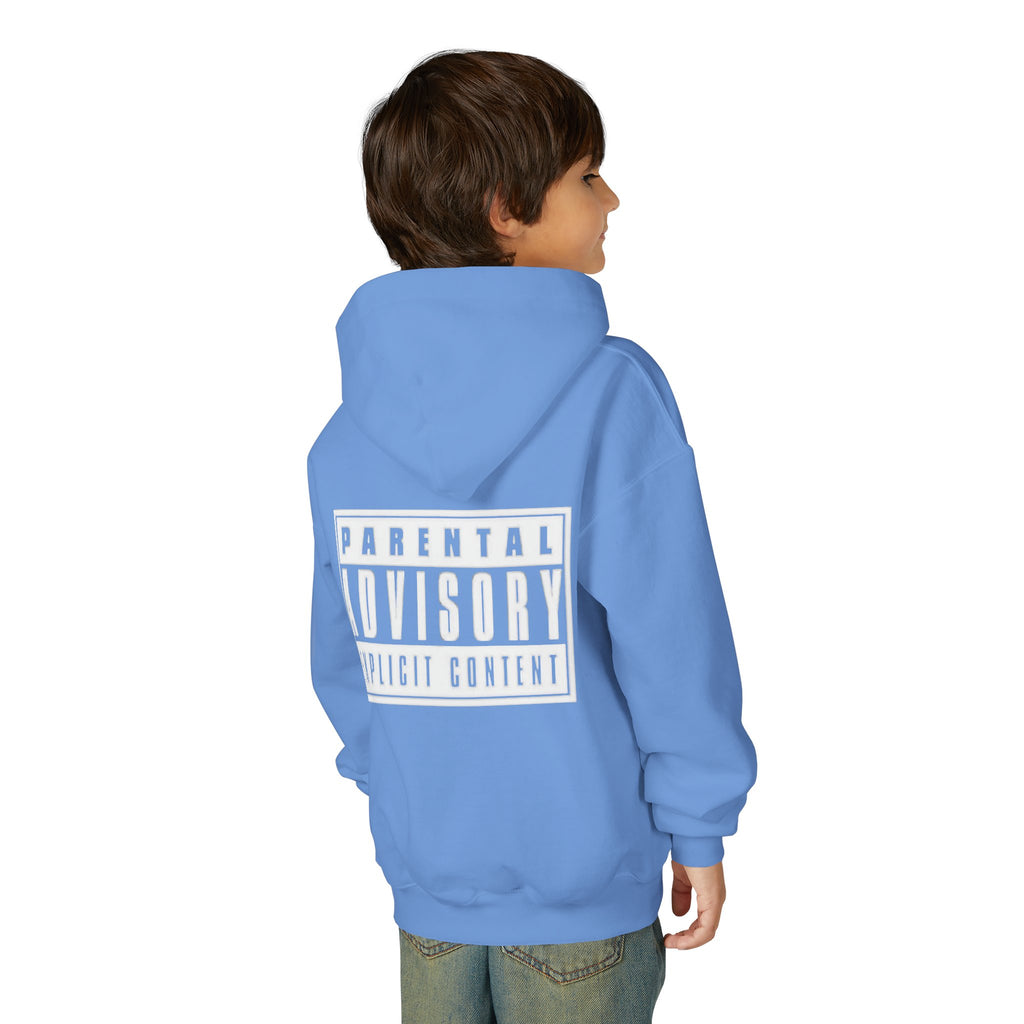 Sweat à capuche pour enfant 'Parental Advisory Explicit Content'