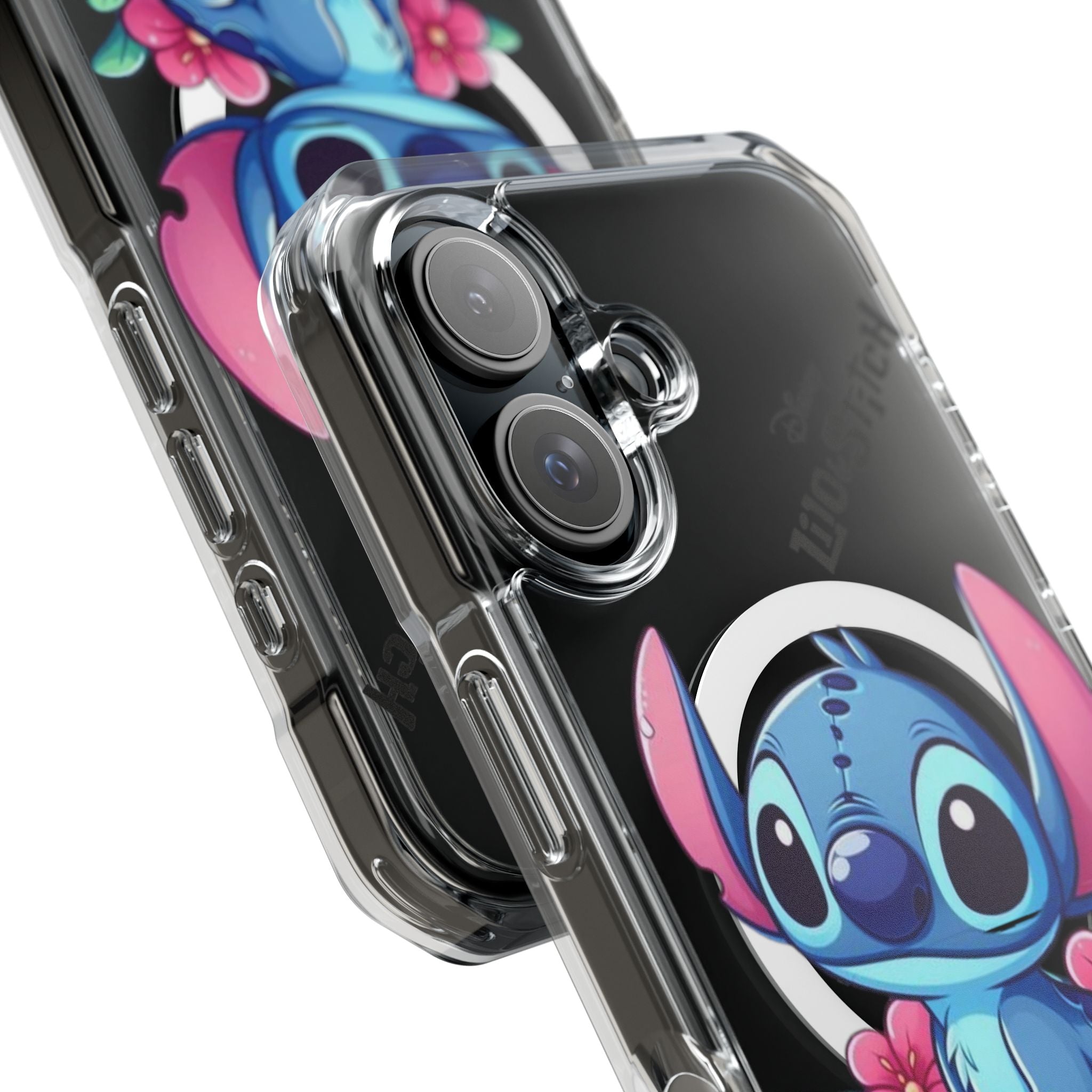 coque de telephone magnétique - lilo & Stitch - BeMine