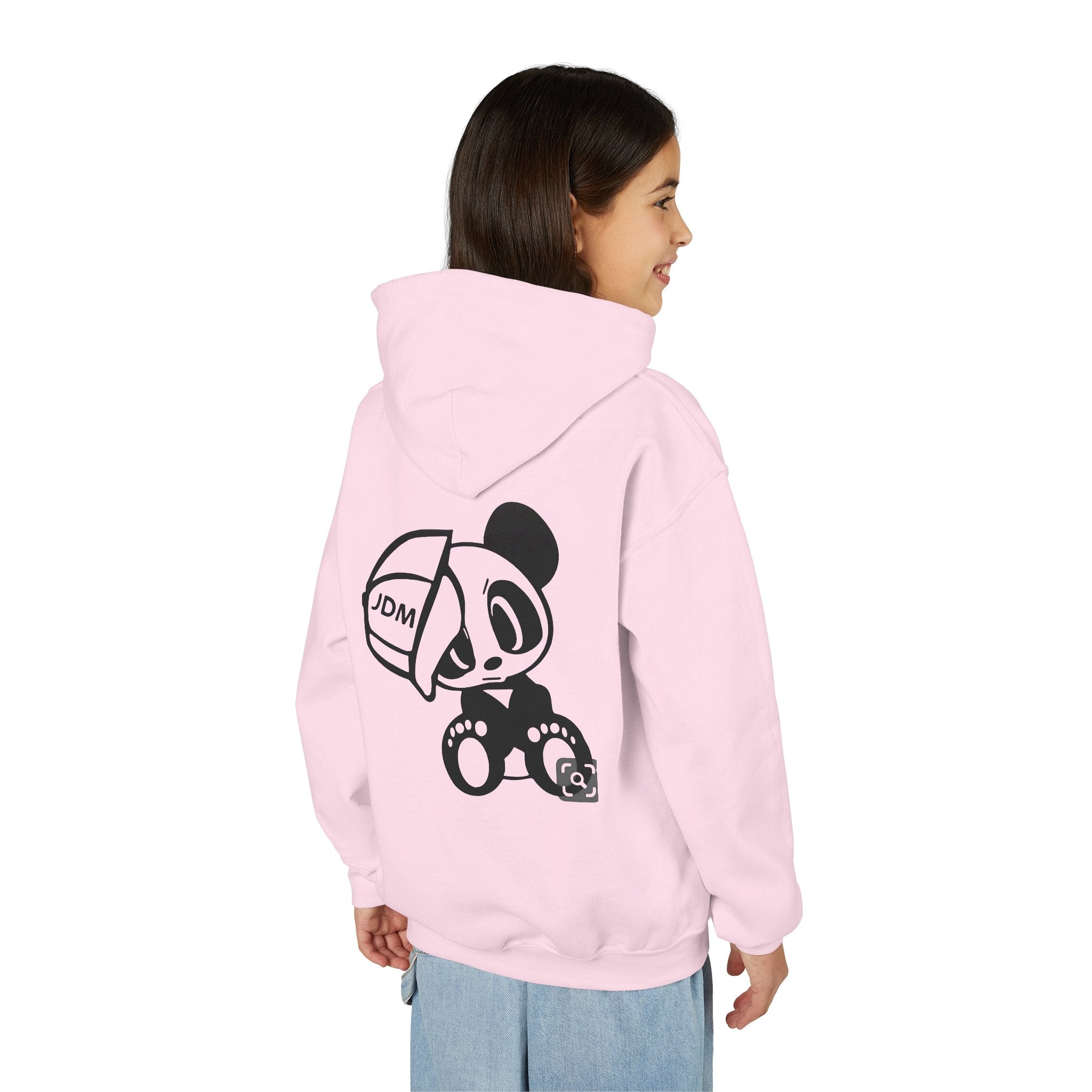 Sweat à capuche enfant Panda avec motif casquette JDM