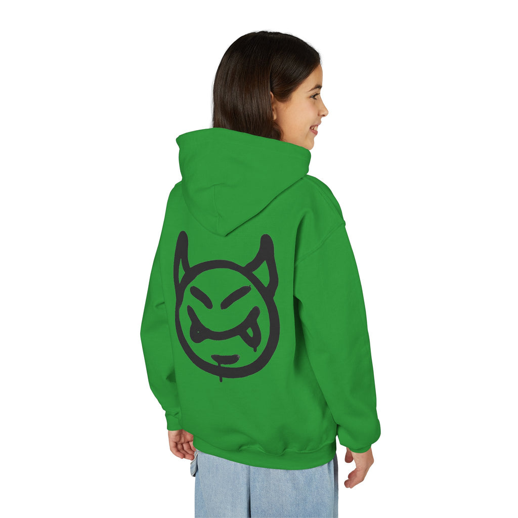 Sweat à capuche pour enfant avec visage de diable