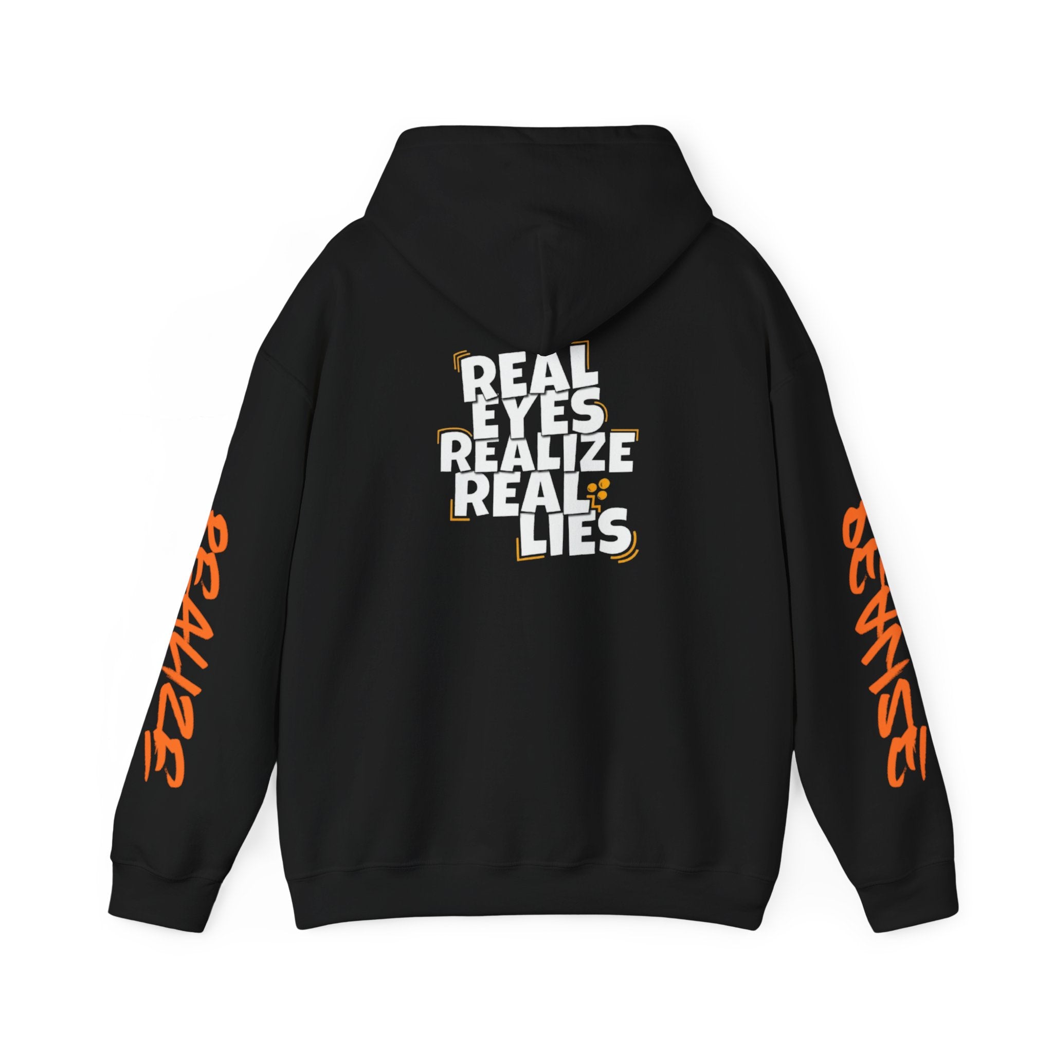 Sweat à capuche pour Homme — "Real Eyes Realize Real Lies"