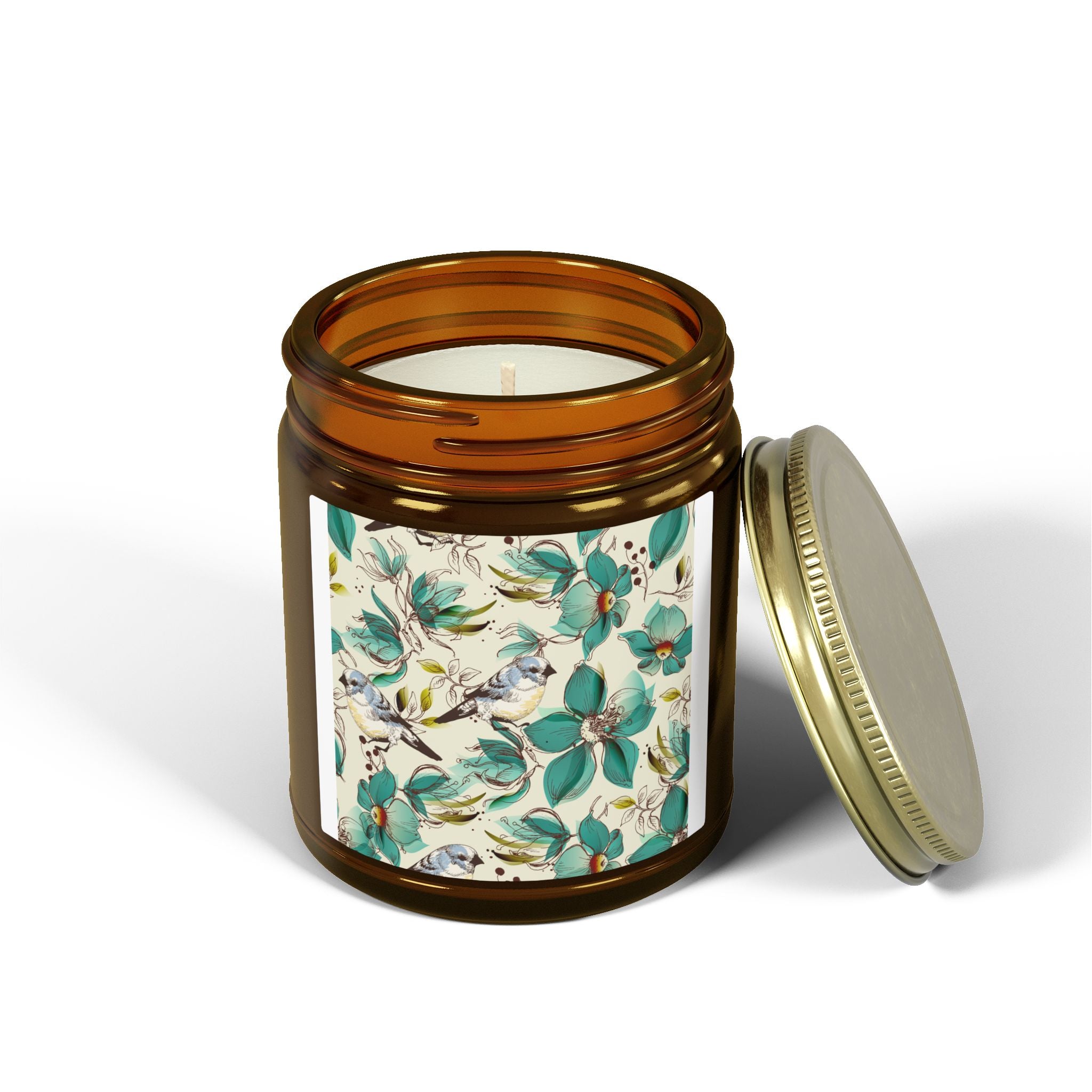 Bougie parfumée à la noix de coco et à l'abricot