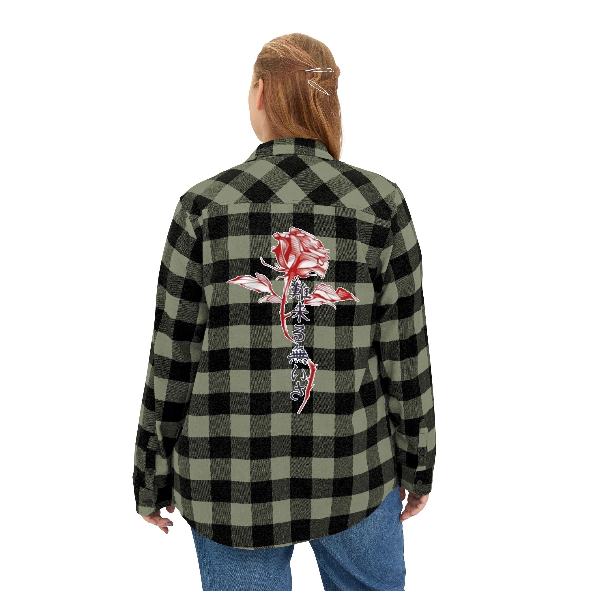 Chemise en flanelle à carreaux Unisexe