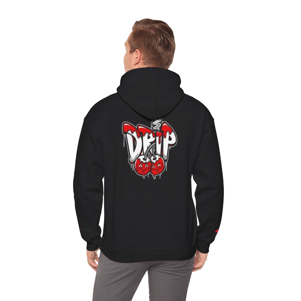 Sweat à capuche Pour Homme graphique Drip Cherry