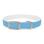 Collier pour chien à motif de patte bleue