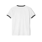 T-shirt Pour femme  en coton à col rond