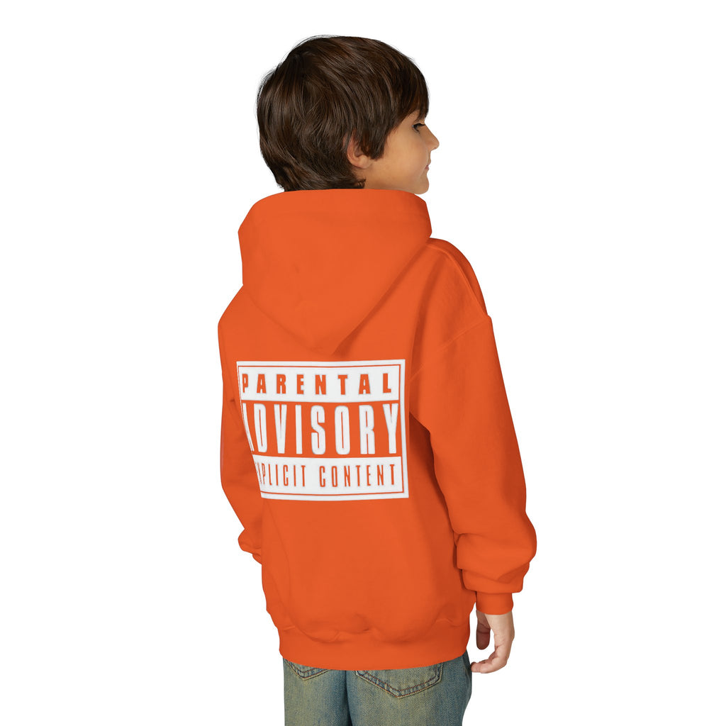 Sweat à capuche pour enfant 'Parental Advisory Explicit Content'