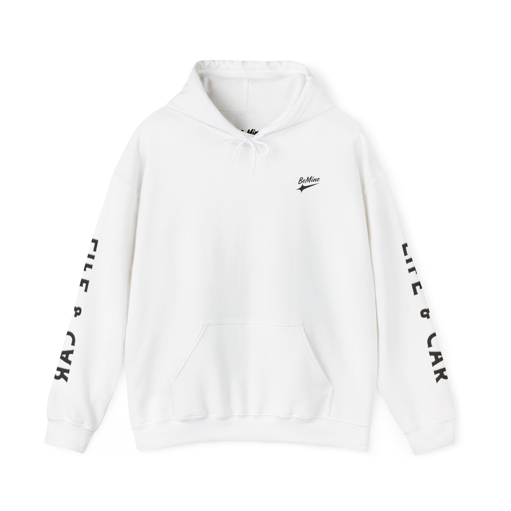 Sweat à capuche Unisexe « Life & Car »