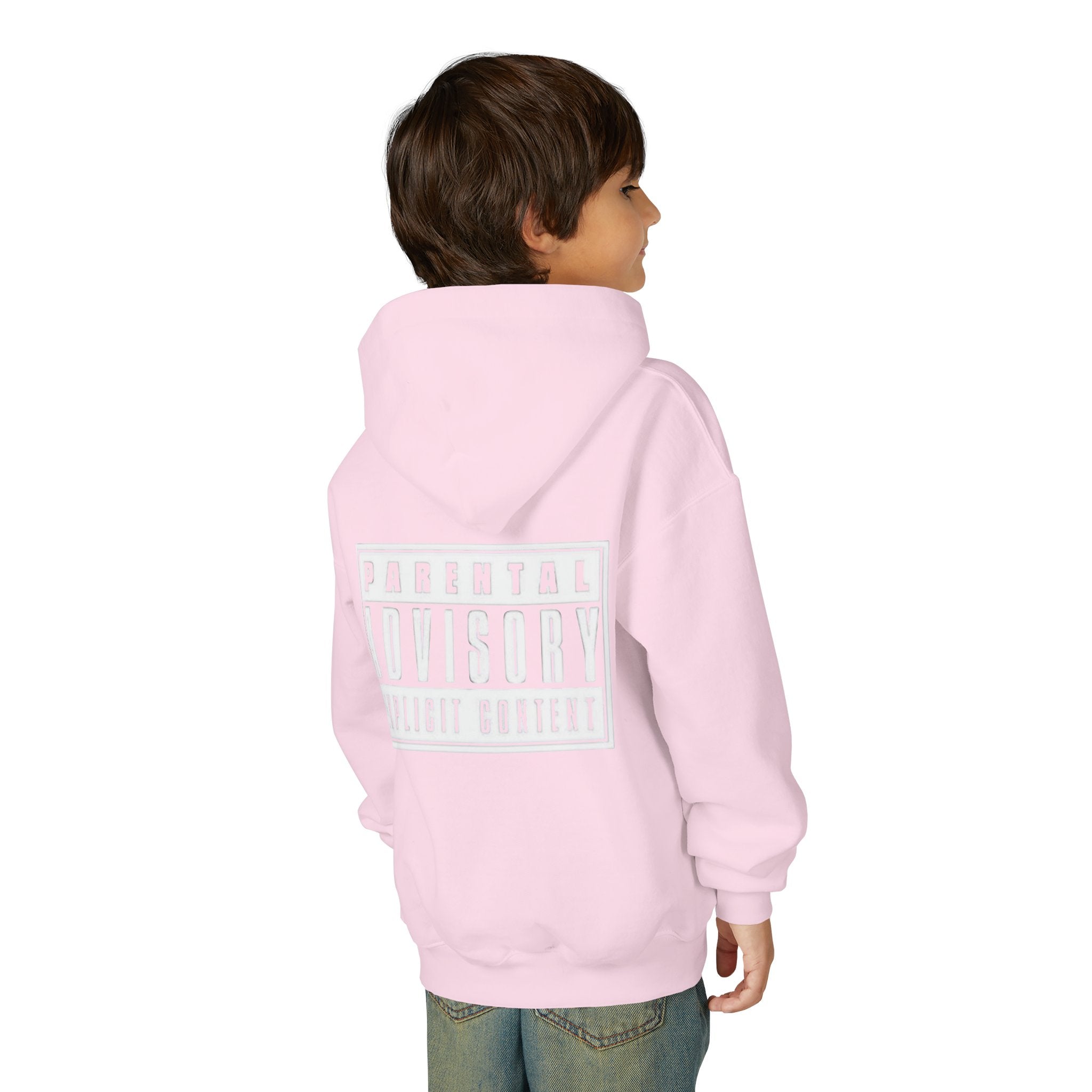 Sweat à capuche pour enfant 'Parental Advisory Explicit Content'