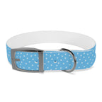Collier pour chien à motif de patte bleue