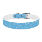 Collier pour chien à motif de patte bleue