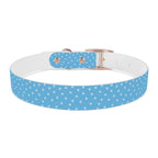 Collier pour chien à motif de patte bleue