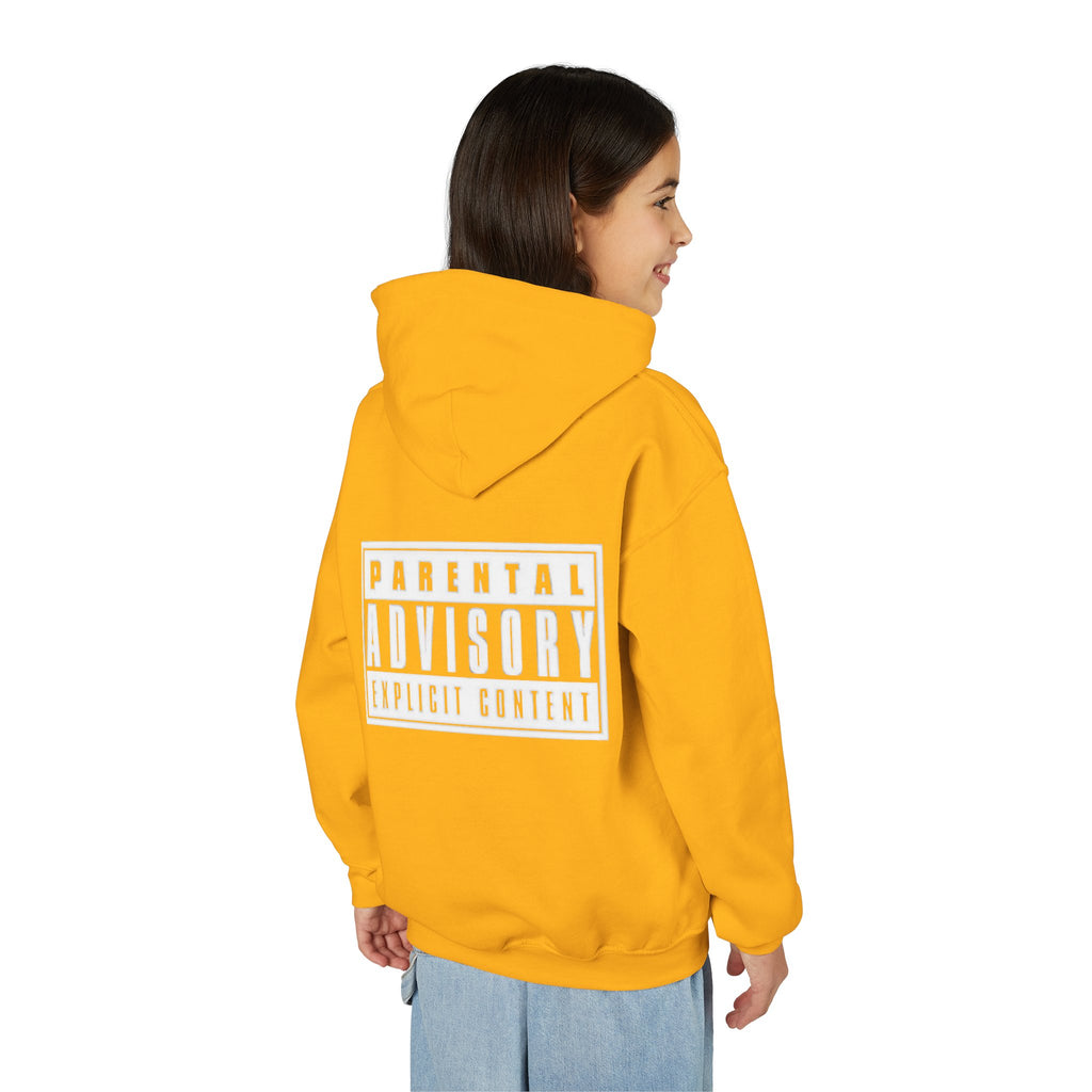Sweat à capuche pour enfant 'Parental Advisory Explicit Content'