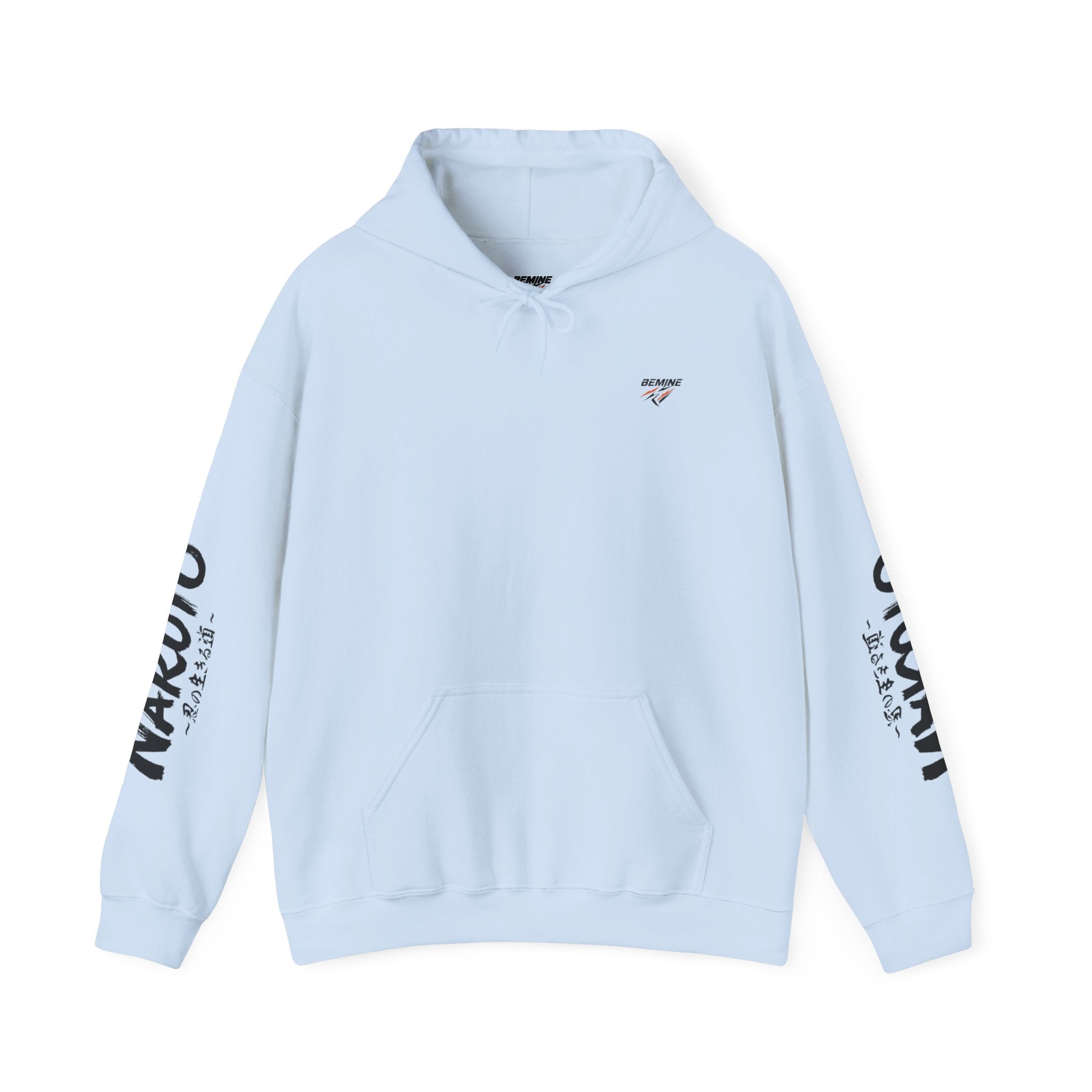 Sweat à capuche Naruto noir et blanc