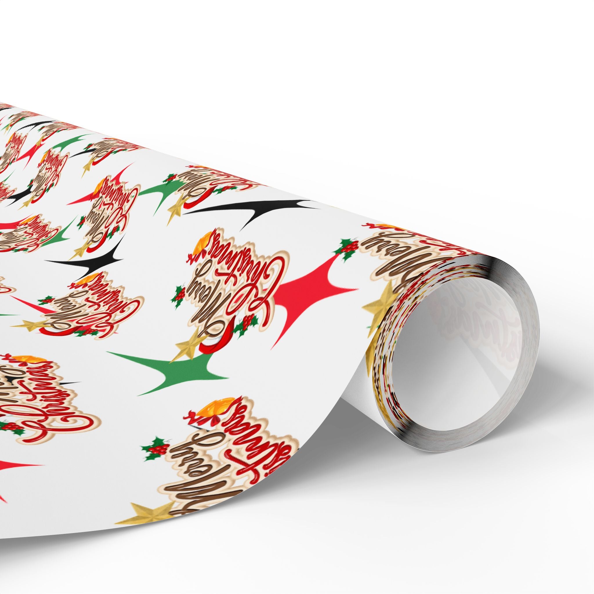 Rouleau de papier cadeau Joyeux Noël