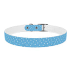 Collier pour chien à motif de patte bleue