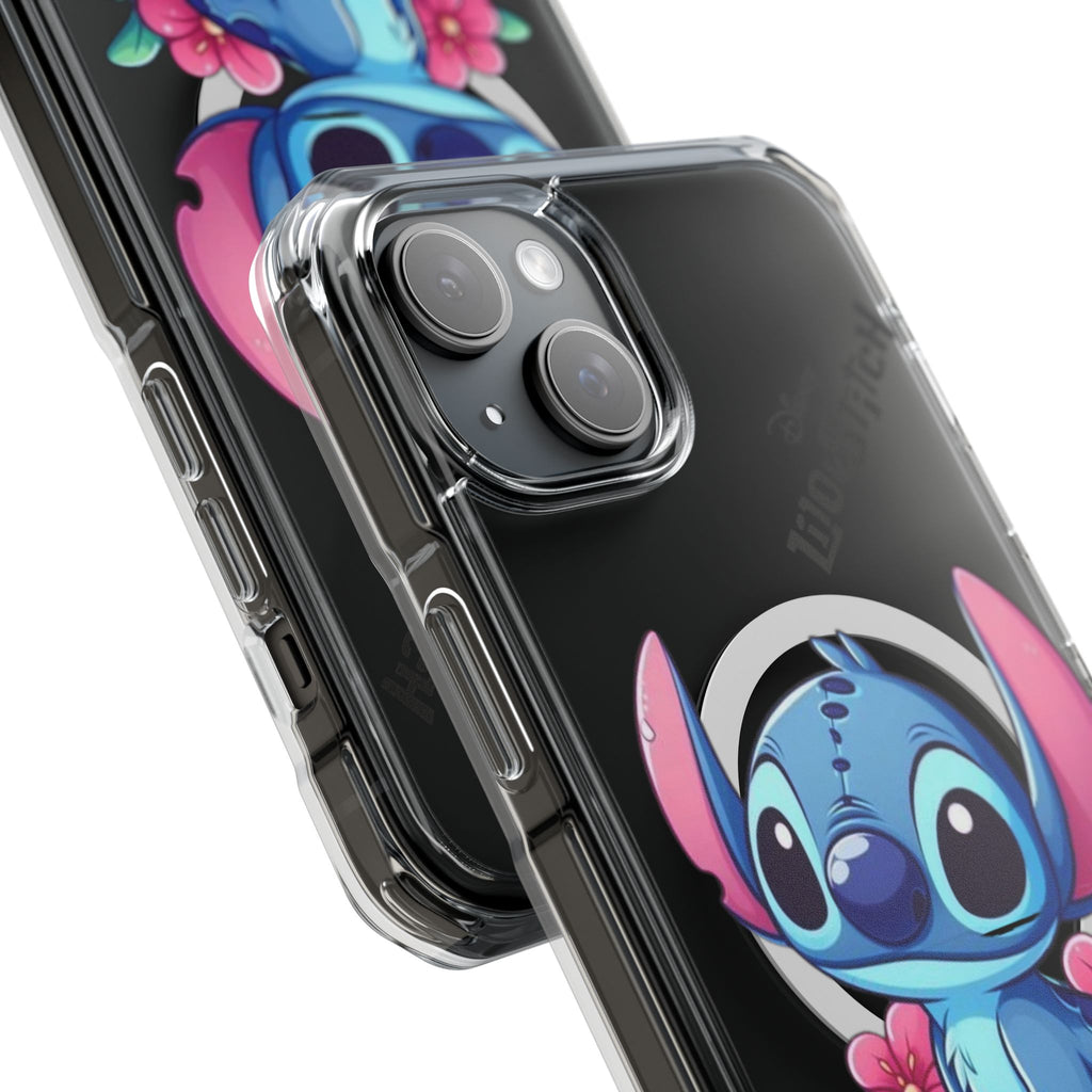 coque de telephone magnétique - lilo & Stitch - BeMine